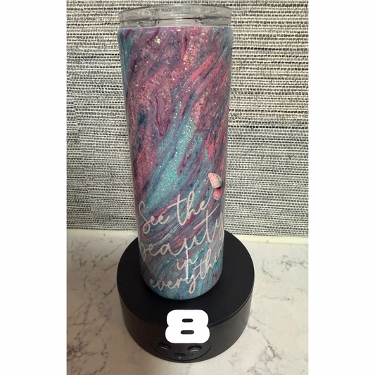 Tumbler #8 20oz Skinny