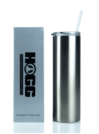 30oz Straight Skinny Tumbler w/Sliding Lid & Straw