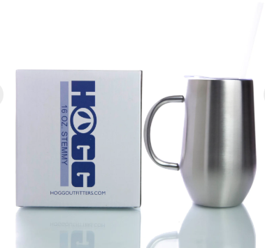 16oz Big Stemmy Coffee Mug w/Straw