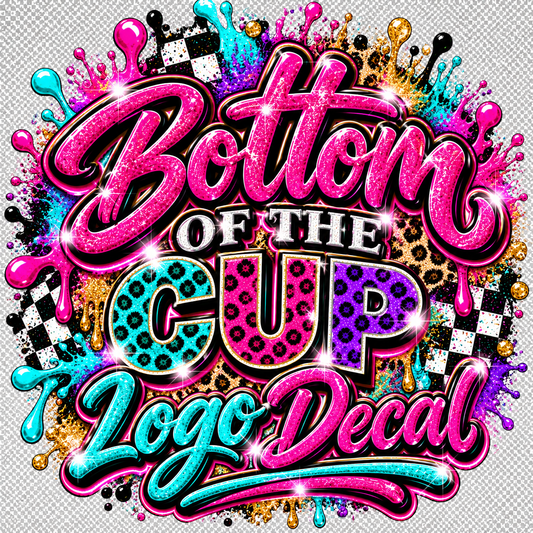 200 Bottom Of The Cup Logo Decals